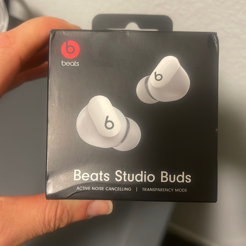 Beats Studio buds - active noise canceling- brand new